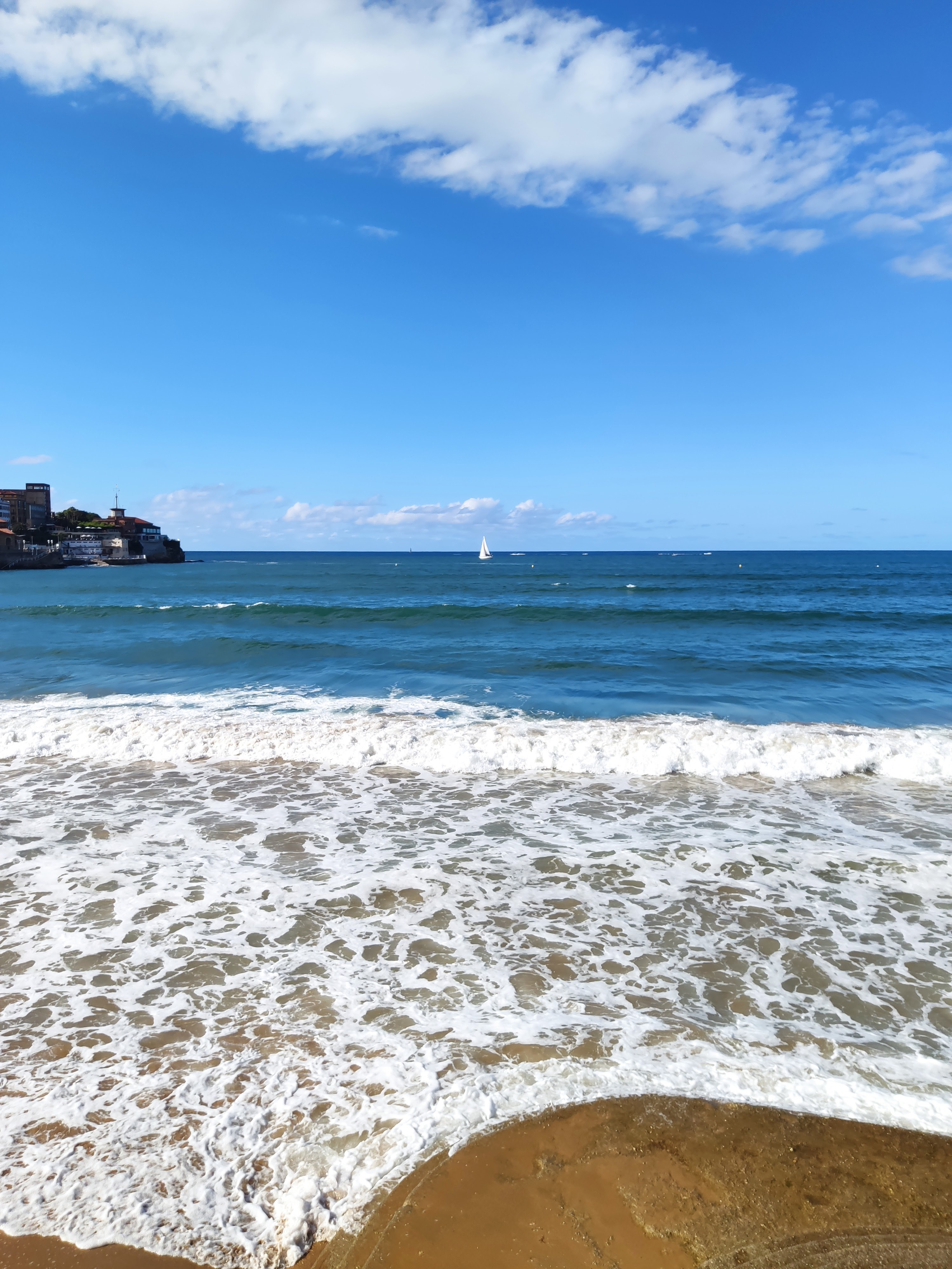 Familias en la playa